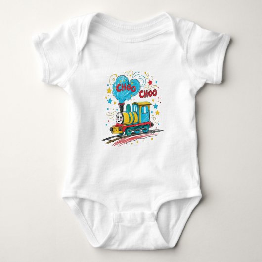 Body Tenue de bébé Train Jouet Choo Choo (Devant)