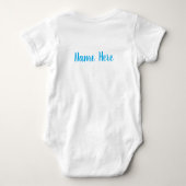 Body Tenue de bébé Train Jouet Choo Choo (Dos)