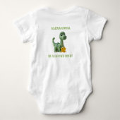 Body Tenue de dinosaure de la Saint-Patrick Lucky One (Dos)