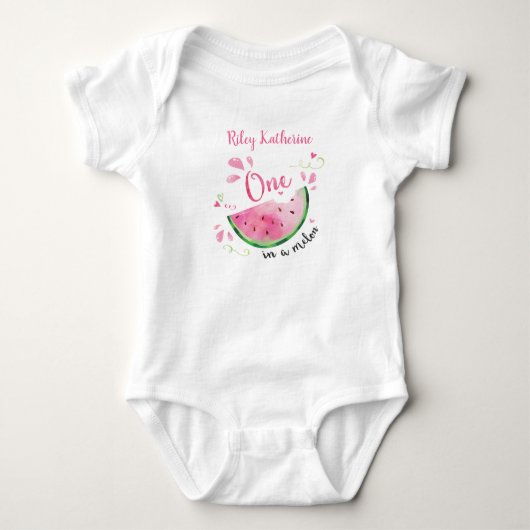 Body Tenue de naissance un melon pour bébé (Devant)