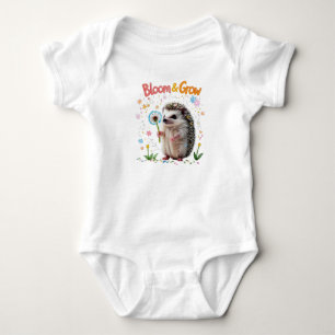 Body Tenue pour le premier anniversaire de bébé Hérisso