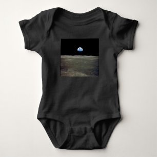 Body Terre depuis la Lune dans l'Espace Noir : Earthris