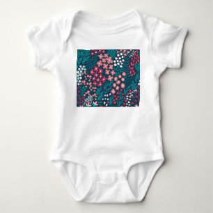 Body Texture vintage Fleur sans joint.