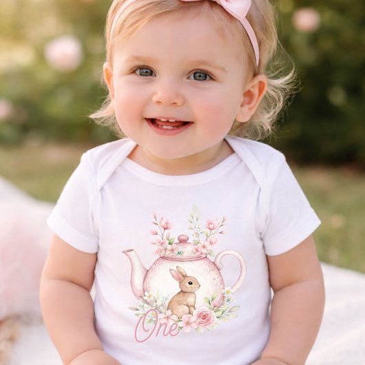 Body Thème de fête d'anniversaire pour bébé fille avec 