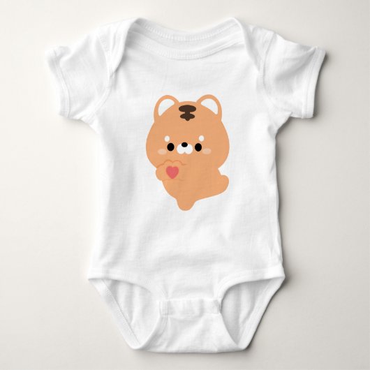 Body Tigre d'amour mignon (Devant)