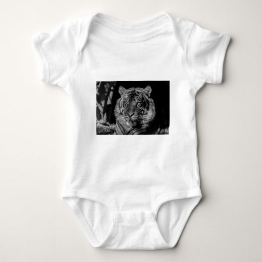 Body Tigre noir et blanc (Devant)