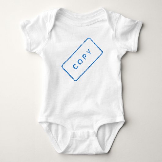 Body Timbre "Copier" Bodysuit bébé (Devant)