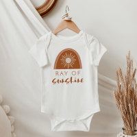 TINLEY Cute Boho Earthy Ray Sunshine Rainbow