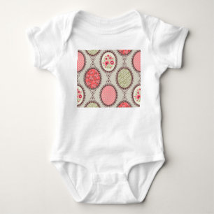 Body Tissu vintage : Patchwork Design sans faille.