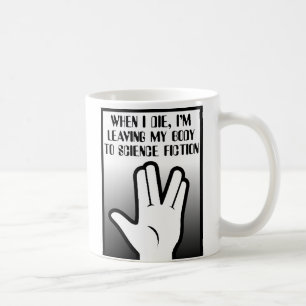 Body to Science Fiction Funny Mug Koffiemok
