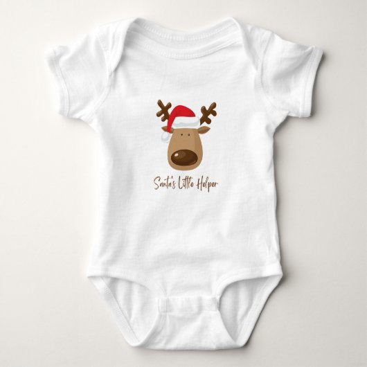 Body Toddler Père Noël Petit Bodysuit d'assistance (Devant)