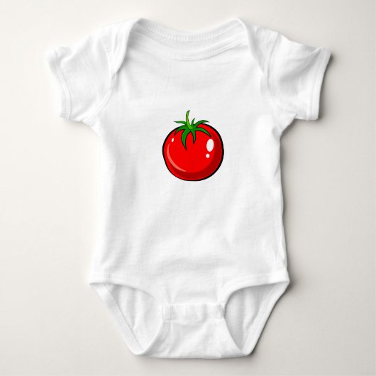 Body Tomate rouge mignonne (Devant)