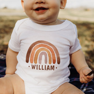 Body Tonage Terre Aquarelle Boho Nom Arc-en-ciel
