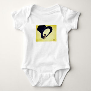 Body Top HAT ET SOURIS AVEC BABY BODYSUIT NOM PERSONNAL