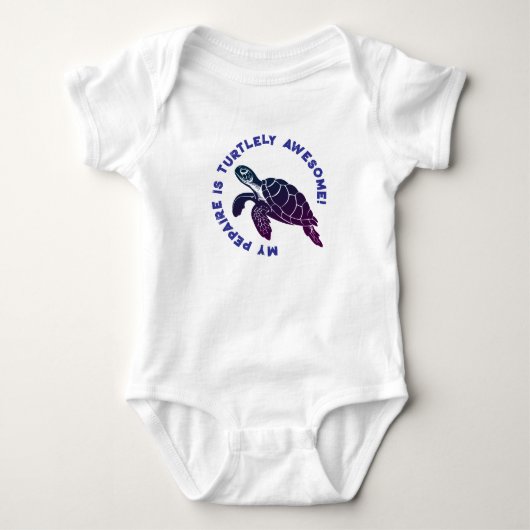 Body Tortue bleue PEPAIRE (Devant)