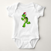 Body Tortue comme coureur avec Casquette (Devant)