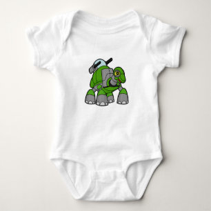 Body Tortue comme robot avec canons