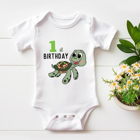 Body Tortue d'anniversaire