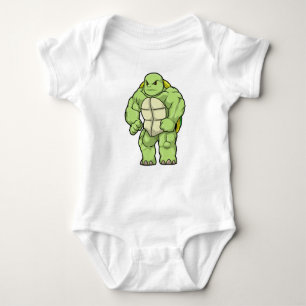 Body Tortue en Bodybuilder avec Six pack