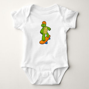 Body Tortue en Skateboard avec Skateboard & Casque