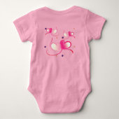 Body Tout-Petit à la Mode Éléphant Mignon (Dos)