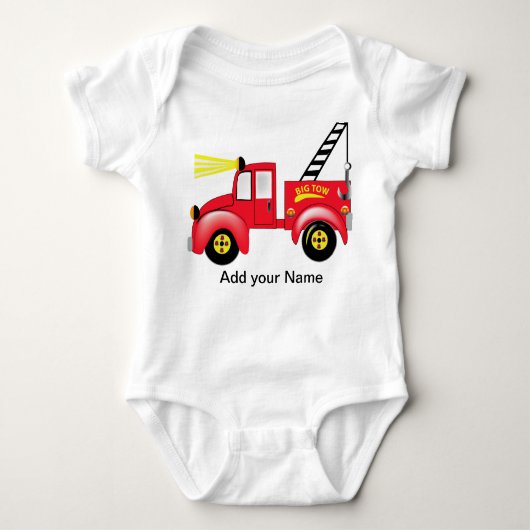 Body Tow Truck "ajoutez votre propre nom" (Devant)