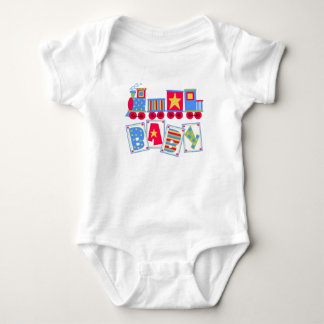 Body Train coloré Bodysuit bébé