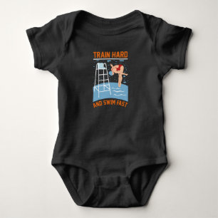 Body Train Hard and Swim Fast - Swimmer Design