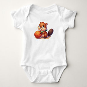 Body Très mignon & Sport Petit Castor