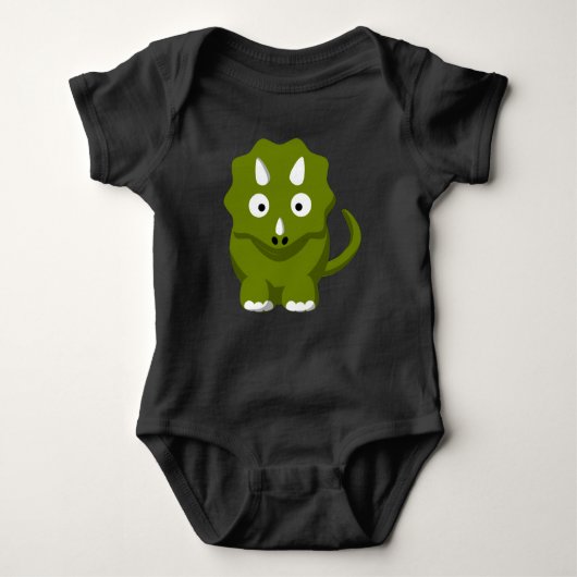 Body Tricératops Dino Baby Bodysuit (Devant)