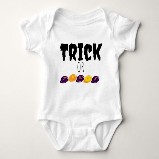 Body Trick ou Treat Baby Bodysuit (Devant)