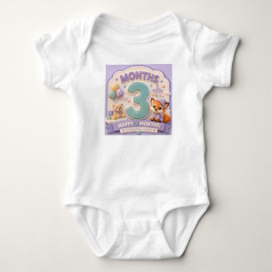 Body Trois mois de découverte – Bébé étape Petit