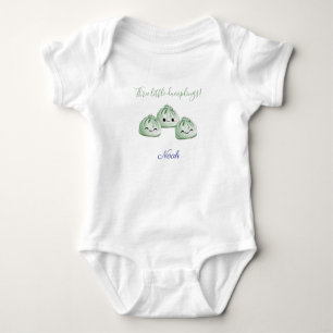 Body Trois Petits Pâtons, Triplés Bébé Personnalisés