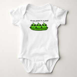 Body Trois pois dans une cosse Onsie