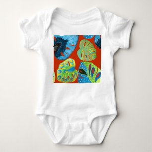 Body Tropical Chic : Motif feutré sans joint.