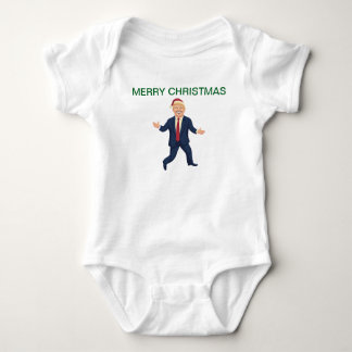 Body Trump Joyeux vêtements de bébé de Noël