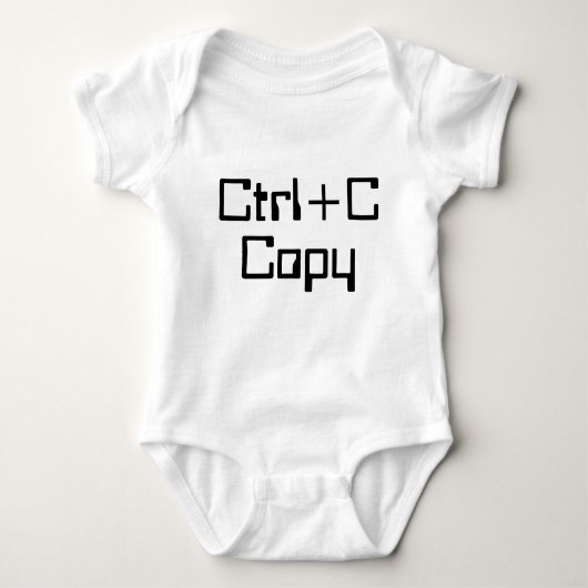 Body Twin 1 Ctrl+C Copier Geek Nerd (Devant)
