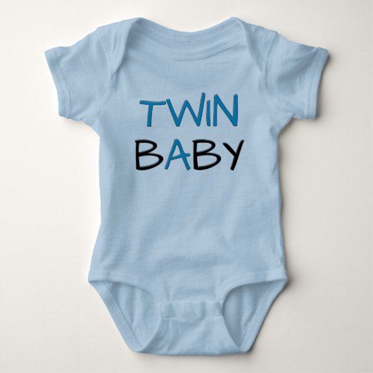Body Twin Aby - Jumeur bleu (Devant)