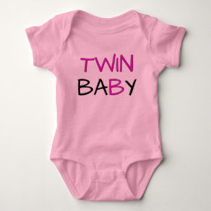 Body Twin baBy - sauteur rose