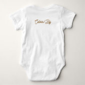 Body Typographie de bébé mignonne – Citation de nurseri (Dos)