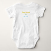 Body Typographie de bébé mignonne faite avec amour (Dos)