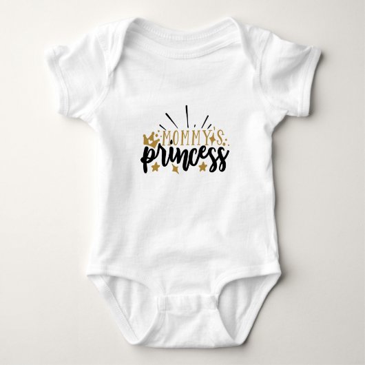 Body Typographie de la Princesse de Maman (Devant)