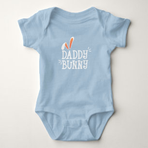 Body Typographie de Pâques Simple Daddy Bunny Bodysui