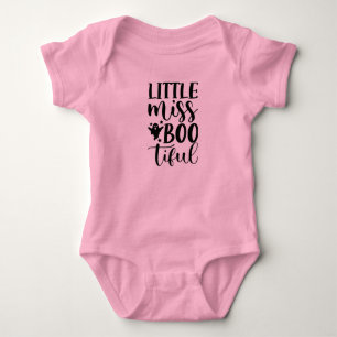 Body Typographie Halloween "Little Miss Bootiful"