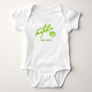 Body Typography Love You So Matcha Baby Été