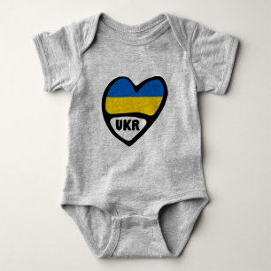 Body Ukraine Code Pays Coeur Drapeau, UKR