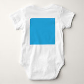 Body un arrière - plan bleu avec un (Dos)