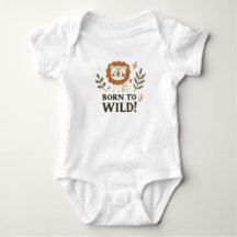 Un Bodysuit À Thème Safari Parfait pour Votre Peti