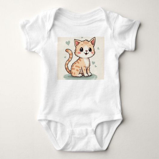 Body un chat mignon (Devant)