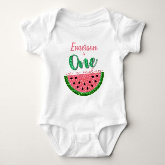 Body Un dans un melon, Watermelon sur place, Birthday S (Devant)